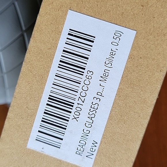 MEN'S 🫏 SILVER READERS - Picture 5 of 5